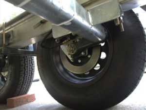 Torsion axle